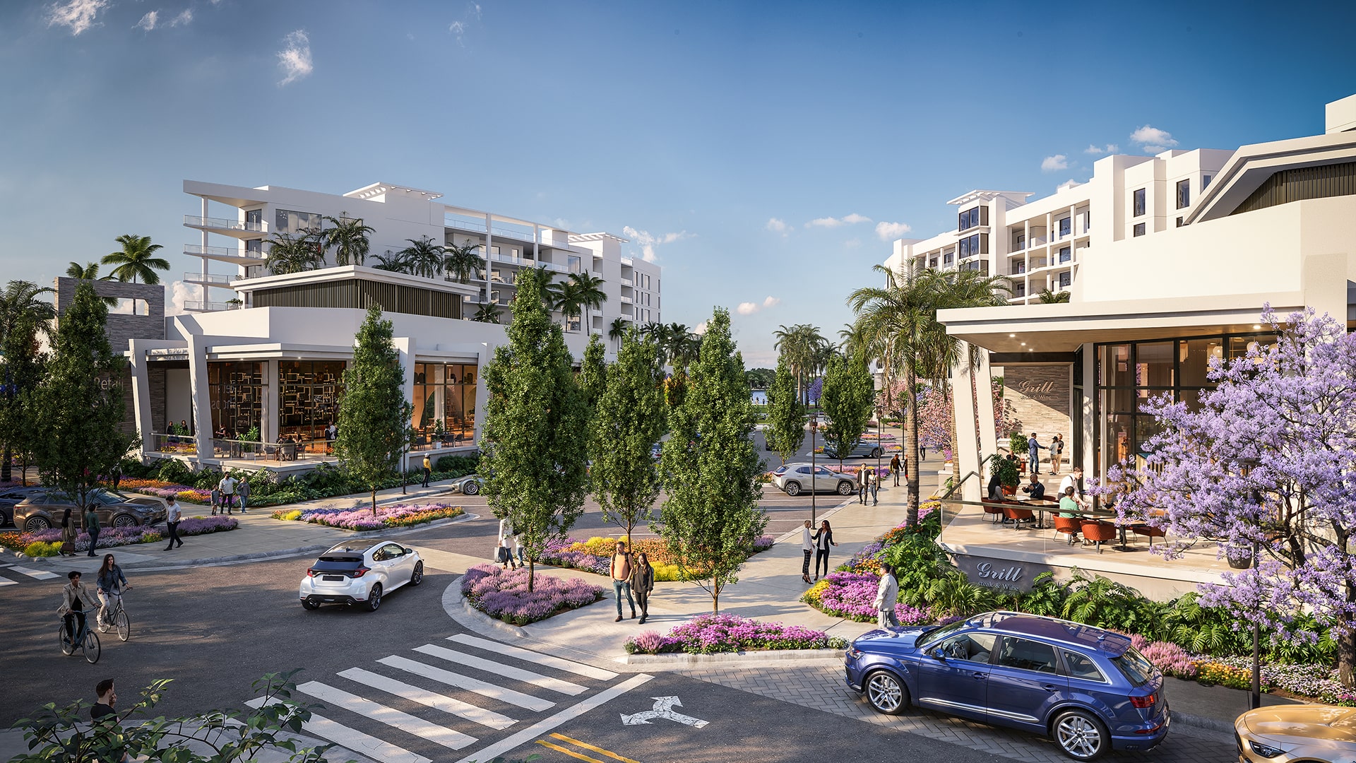 Corey Avenue Streetscape Rendering